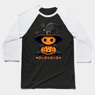 Cute Witch Halloween! Baseball T-Shirt